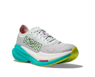 Hoka Mach X 2 Womens Frost/Electric Aqua