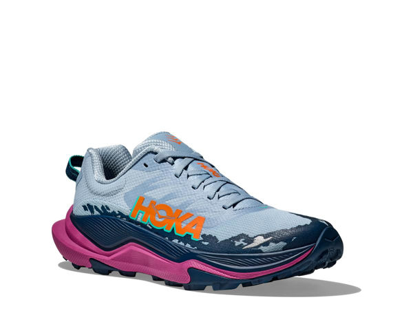 Hoka Torrent 4 Womens Drizzle/Fuchsia