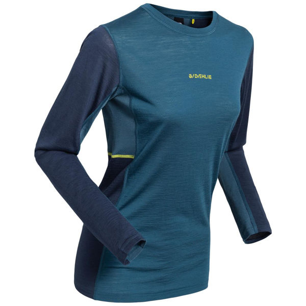 Dæhlie Performance Wool Long Sleeve Womens Teal Blue