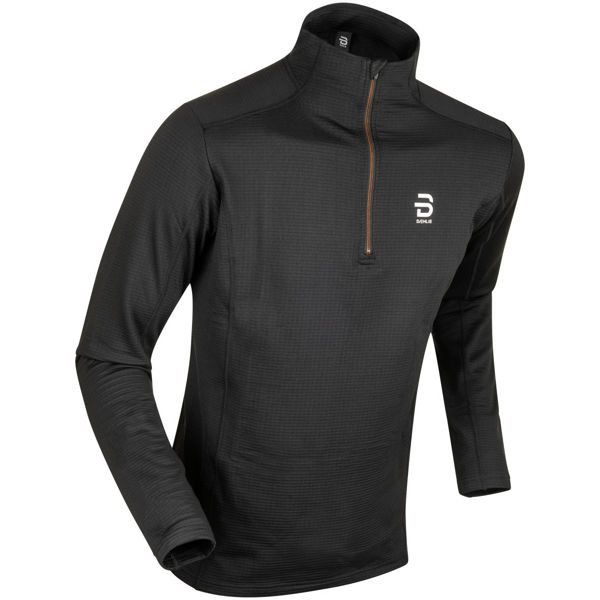 Dæhlie Grid Half Zip Black