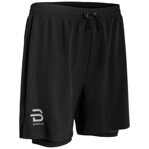 Dæhlie Run 2in1 Shorts Black