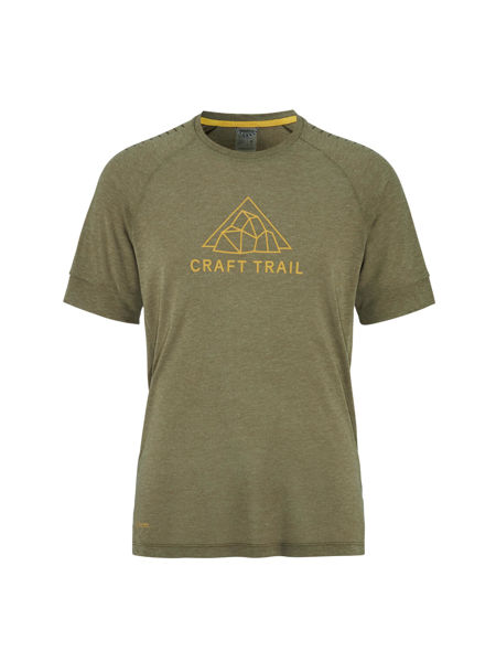 Craft Adv Trail Wool SS Tee Rift Melange