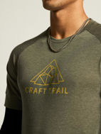 Craft Adv Trail Wool SS Tee Rift Melange