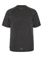 Craft Adv Trail Wool SS Tee Black Melange