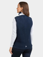 Craft Nor Adv Explore Pile Fleece Vest Womens Blaze/White