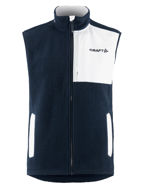 Craft Nor Adv Explore Pile Fleece Vest Blaze/White