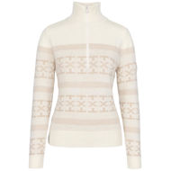 Johaug Dalsbygda Woolmix Halfzip Sweater Womens Tofu