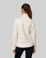 Johaug Dalsbygda Woolmix Halfzip Sweater Womens Tofu