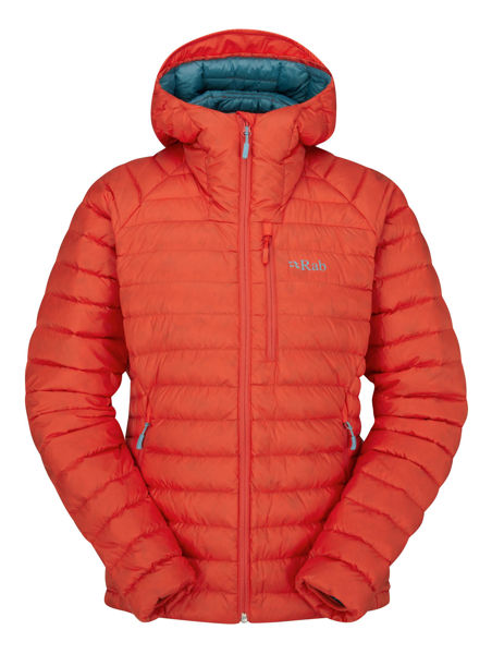 Rab Microlight Alpine Jacket Womens Red Grapefruit