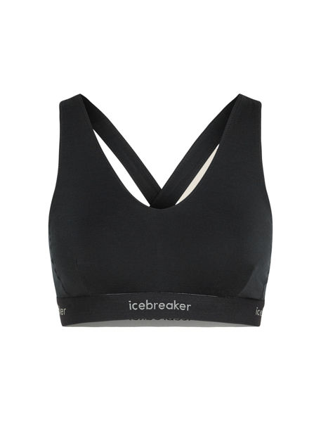 Icebreaker 125 Cool-Lite Sprite Racerback Bra Womens Black