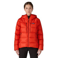 Patagonia Fitz Roy Down Hoody Womens Madder Red