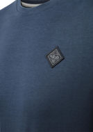 Rab Basecamp Logo Badge LS Tee Tempest Blue