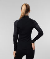 Johaug Elevate Wool Half Zip Womens Tblck