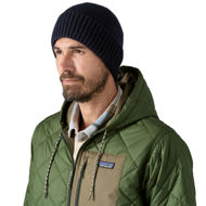 Patagonia Fishermans Rolled Beanie Navy Blue