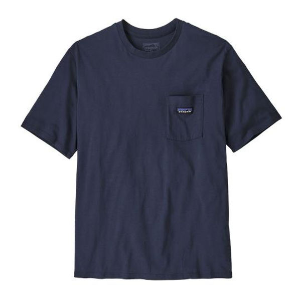 Patagonia Reg Organic Certified Ctn LW Pocket Tee New Navy