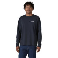 Patagonia LS P-6 Logo Responsibili-Tee New Navy