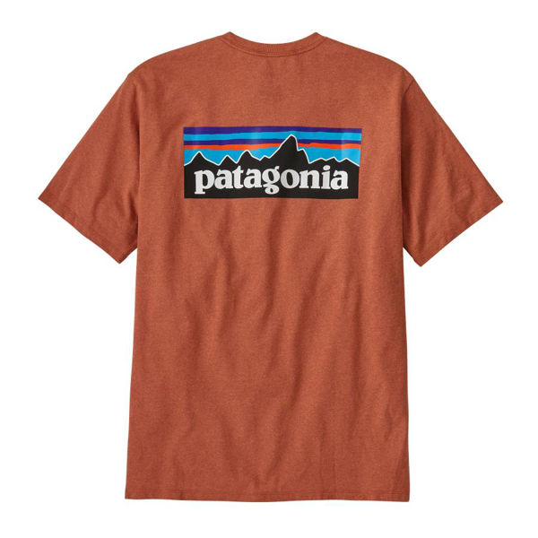 Patagonia P-6 Logo Responsibili-Tee Redtail Rust