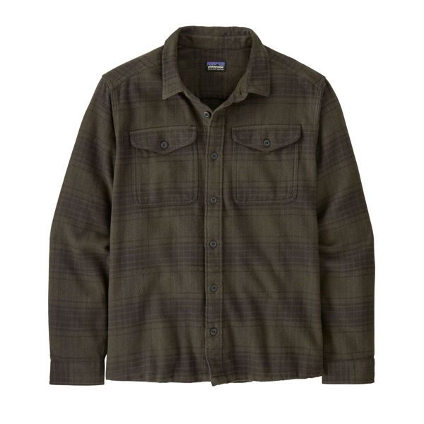 Patagonia Fjord Flannel Shirt Cascade/Basin Green