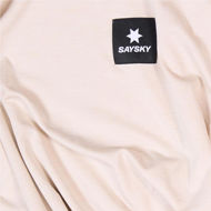 Saysky Logo Pace Long Sleeve Beige Melange