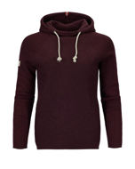 Amundsen Boiled Hoodie Ribbed Womens Heather