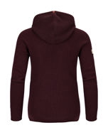 Amundsen Boiled Hoodie Ribbed Womens Heather