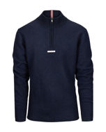 Amundsen Boiled Half Zip Faded Navy