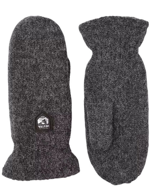 Hestra Basic Wool Mitt Charcoal