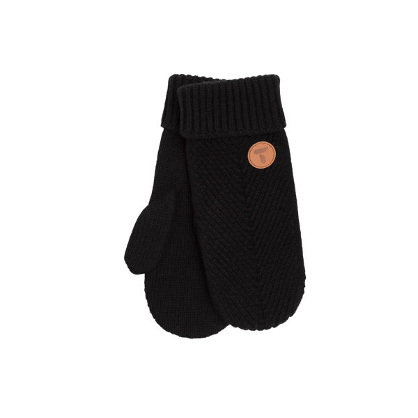 Tufte Robin Mittens Black