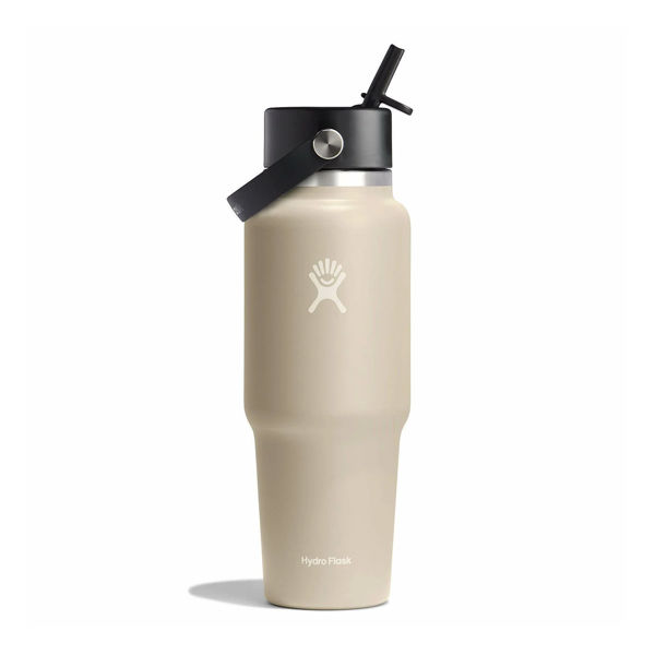 Hydro Flask 32 OZ Wide Flex Straw Travel Bottle Oat 