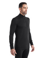 Icebreaker 200 Oasis LS Half Zip Black