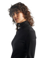 Icebreaker 260 Tech LS Half Zip Womens Black