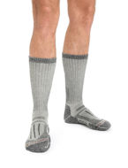 Icebreaker Mountaineer Mid Calf Sock Jet Hthr/Espress