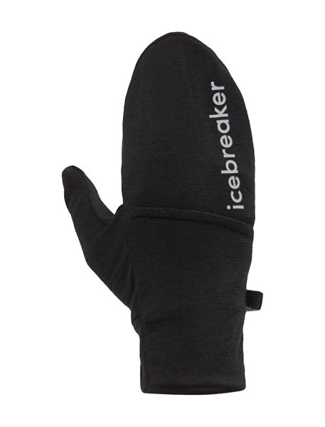 Icebreaker Sierra Convert Mitten Black