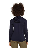 Icebreaker Merino 360 Realfleece Elemental LS Zip Hoodie Womens Midnight Navy