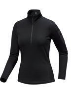 Arcteryx Kyanite BL Zipneck Womens Black