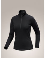 Arcteryx Kyanite BL Zipneck Womens Black