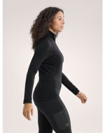 Arcteryx Kyanite BL Zipneck Womens Black