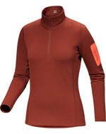 Arcteryx Kyanite BL Zipneck Womens Sequoia/Solaris