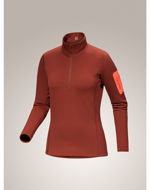 Arcteryx Kyanite BL Zipneck Womens Sequoia/Solaris