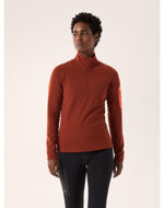 Arcteryx Kyanite BL Zipneck Womens Sequoia/Solaris