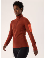 Arcteryx Kyanite BL Zipneck Womens Sequoia/Solaris