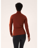 Arcteryx Kyanite BL Zipneck Womens Sequoia/Solaris