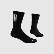 Saysky Logo High Combat Socks Black