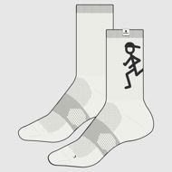 Saysky Graphic Combat Socks 100 White