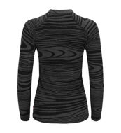 Aclima WarmWool Crew Neck Womens Black Motion