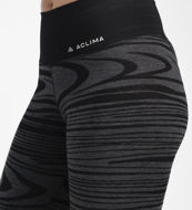 Aclima WarmWool Longs High Waist Womens Black Motion