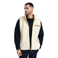 Tufte Wolverine Pile Vest Natural/White