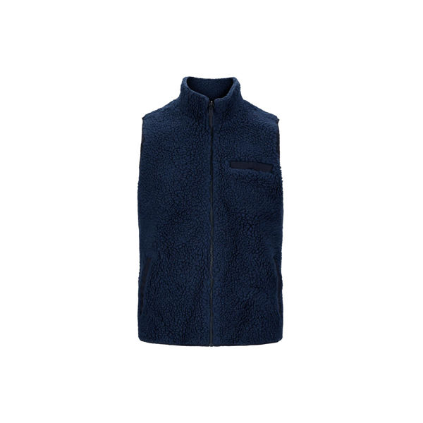 Tufte Wolverine Pile Vest Dark Denim