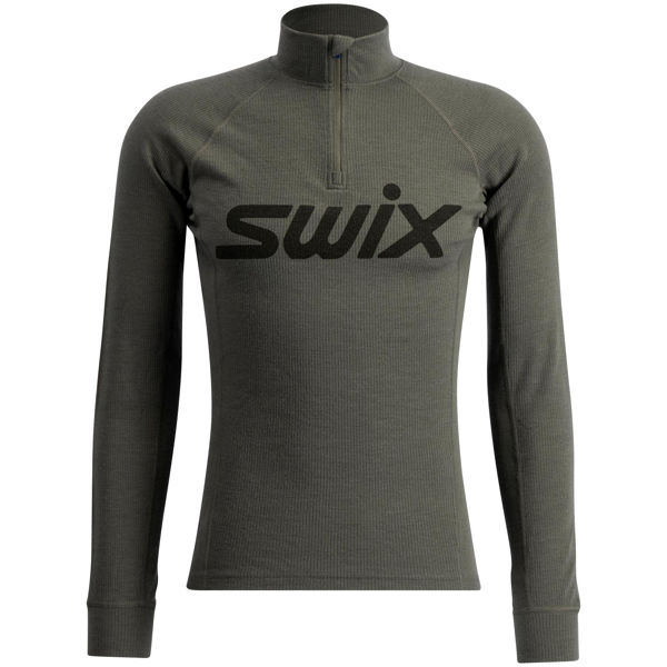 Swix RaceX Merino Half Zip Olive