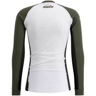 Swix RaceX Classic Long Sleeve Bright White/Olive